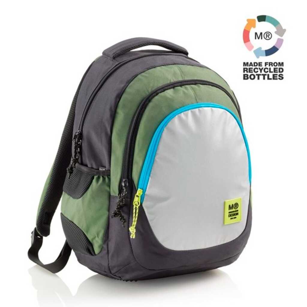 mochila triple berlin recicl.rider green