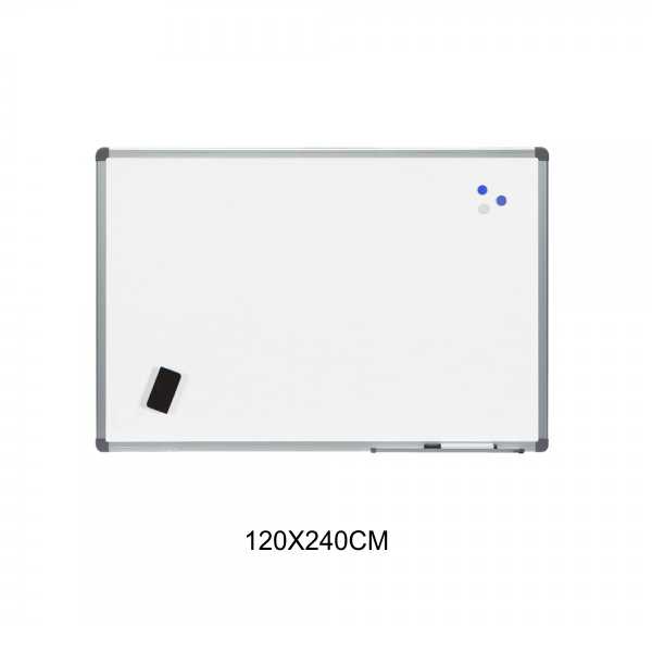 pizarra blanca lacada 120x240cm magnetic
