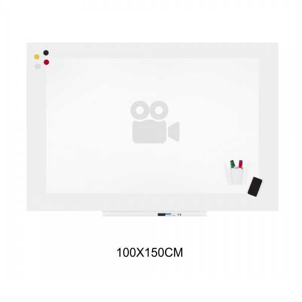 pizarra skinmatt lacada 100x150cm blanca