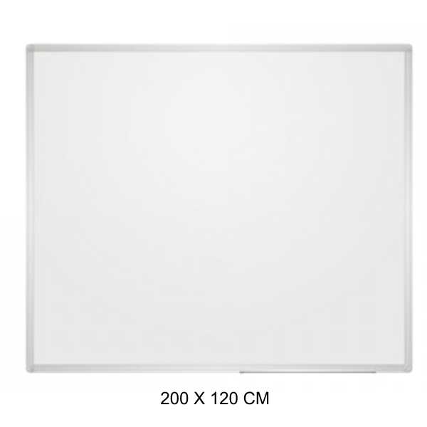 pizarra vitrificada d.cara 200x120 mag.