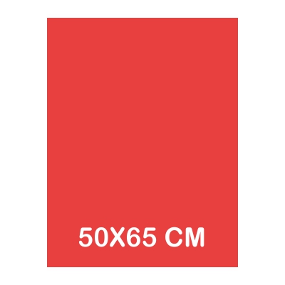 cartulina iris 50x65cm 185gr rojo