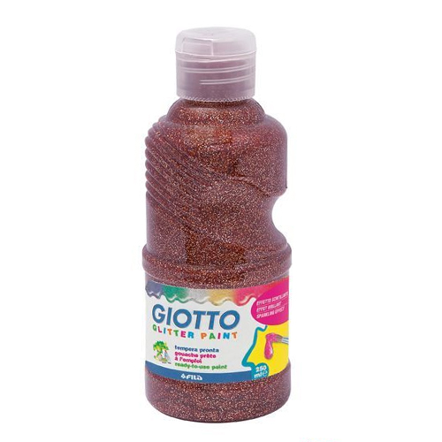 tempera purpurina 250ml bronce giotto