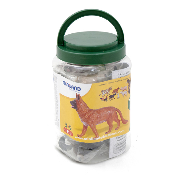 bote 11 figuras plastico animales granja