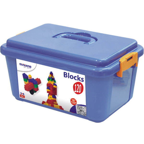 contenedor blocks 120 piezas