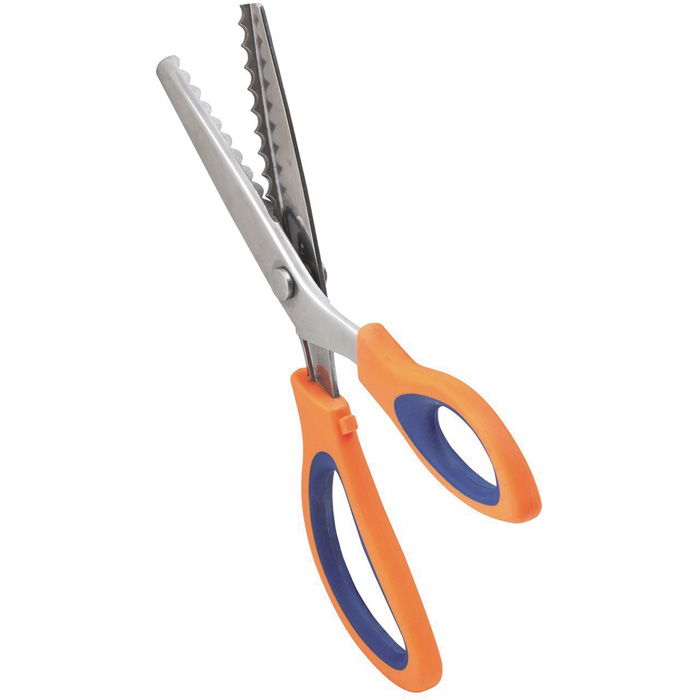 tijeras corte forma de ondas faibo