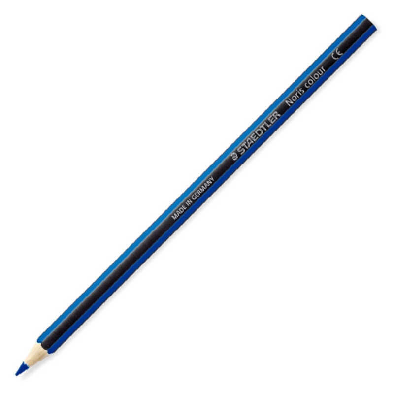 caixa 12 llapis staedtler blau fort n§3