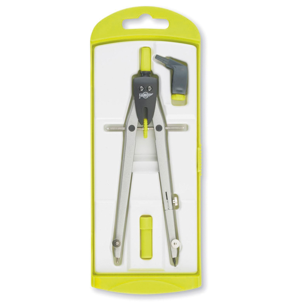 compas bigotera c/adaptador verde