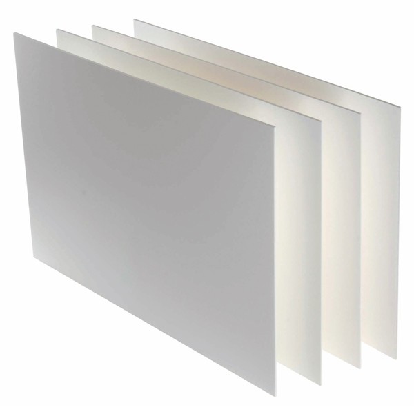 carton pluma 3mm. a3 420x290mm. blanco
