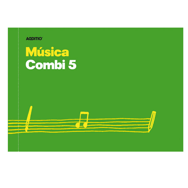 libreta de musica combi a5 5 pentagrama