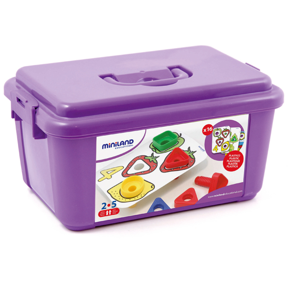 maletin 72 tornillos de plastico