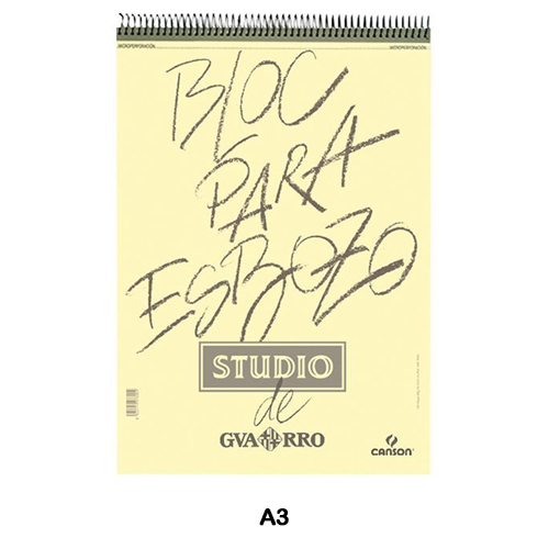 bloc para esbozo a3 100h 90gr guarro