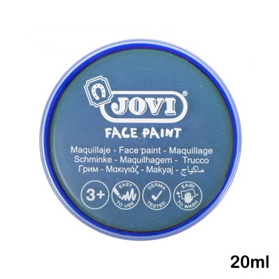 maquillatge en crema blau cel