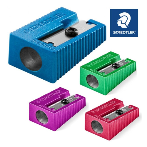 maquineta metal. cunya staedtler colors