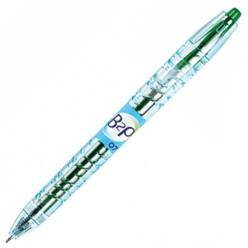 boligrafo gel pilot b2p 0.7mm recic.verd