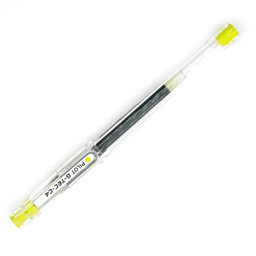 boligrafo pilot g-tec-c4 amarillo