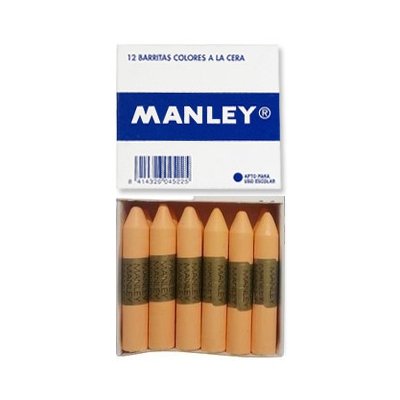 caja 12 ceras blandas carne