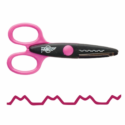 tijeras zig-zag pequeâ¥as