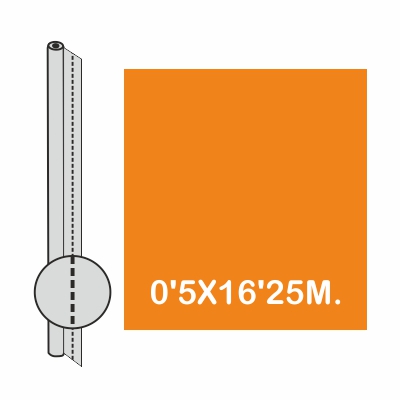 rotllo cel.lofana trepanat taronja 25ful