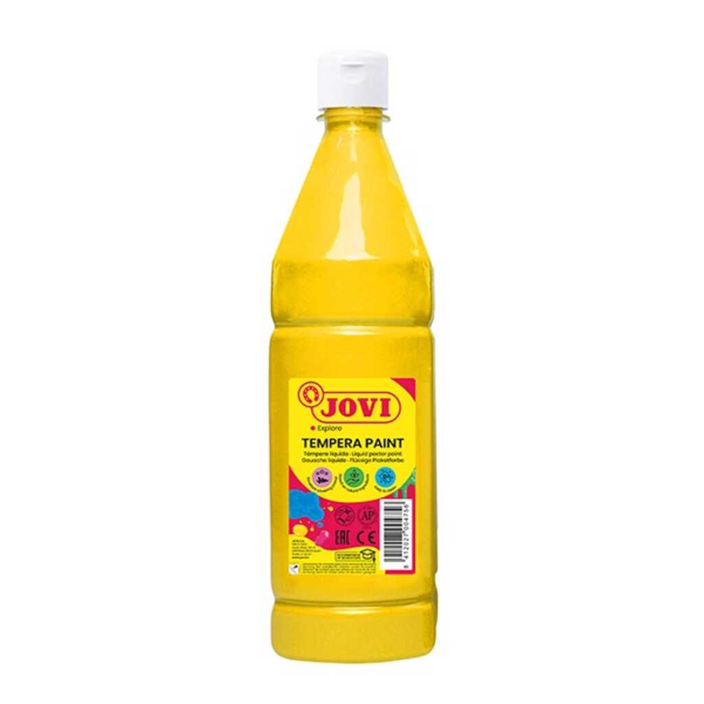 tempera liquida escolar amarillo 500ml