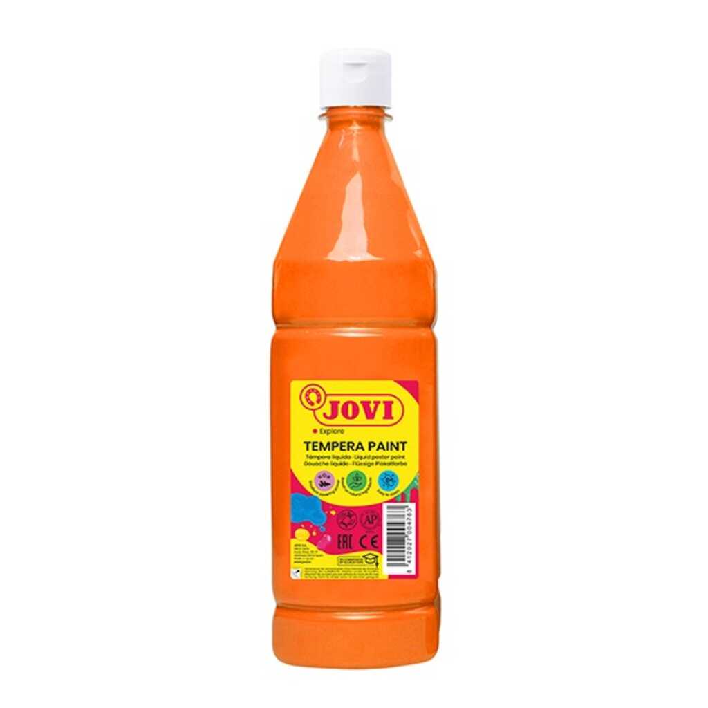 tempera liquida escolar naranja 500ml