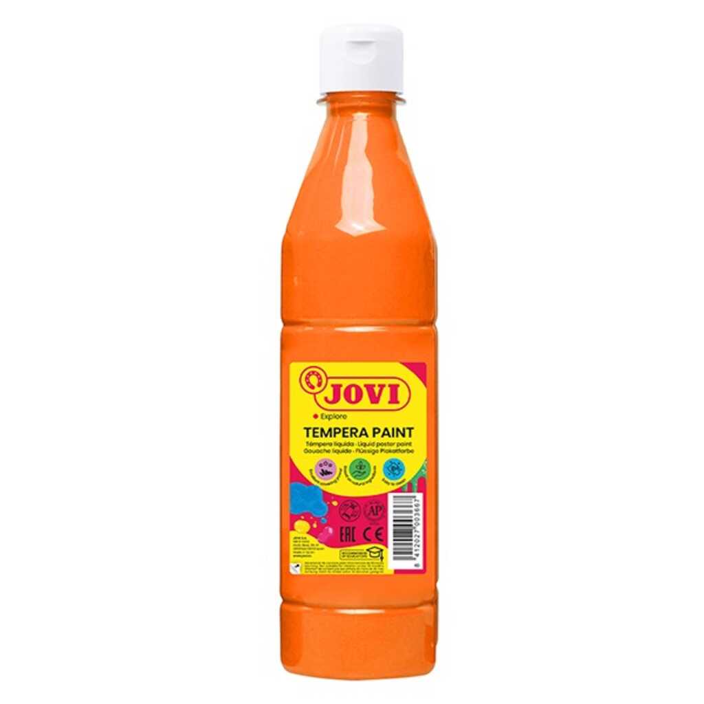 tempera liquida naranja 1 litro jovi