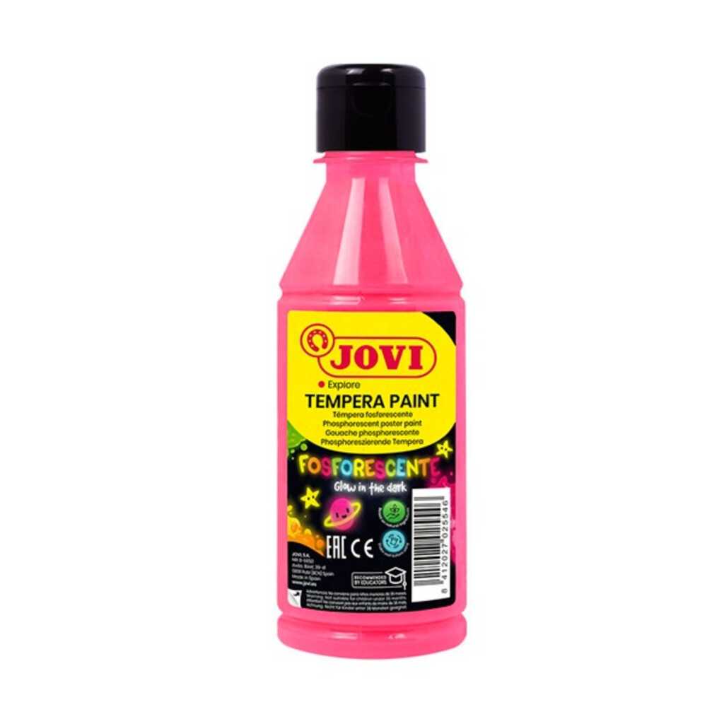 tempera fluorescente magenta 250ml