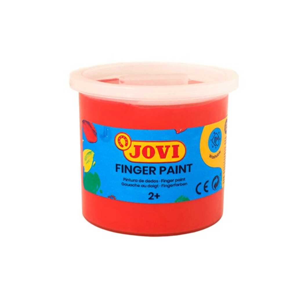 pintura de dedos rojo 125ml