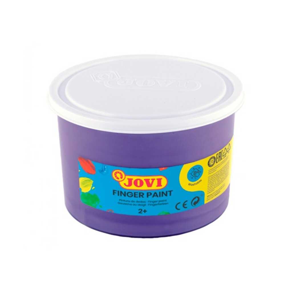 pintura de dedos violeta 500ml