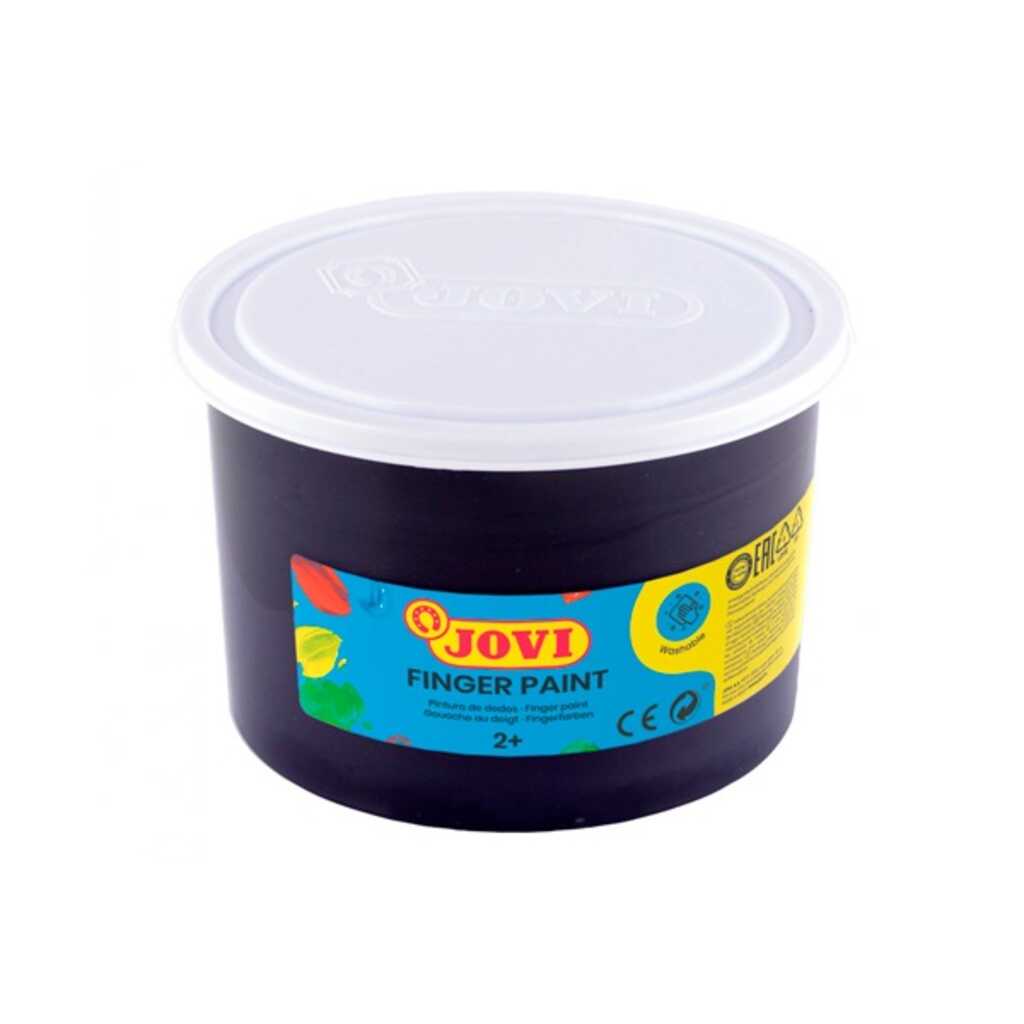 pintura de dedos negro 500ml