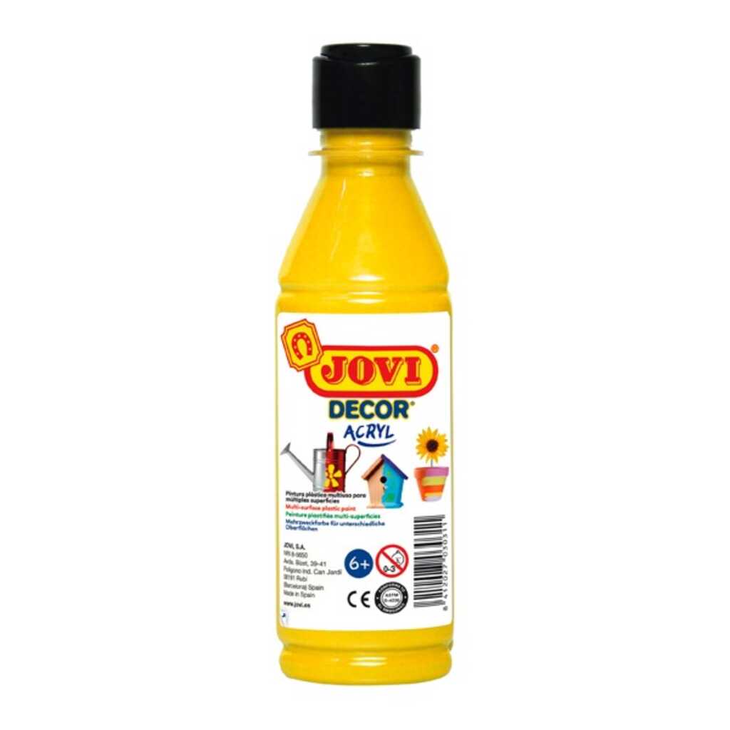 tempera escolar plastica amarillo 250ml tempera escolar plastica amarillo 250ml