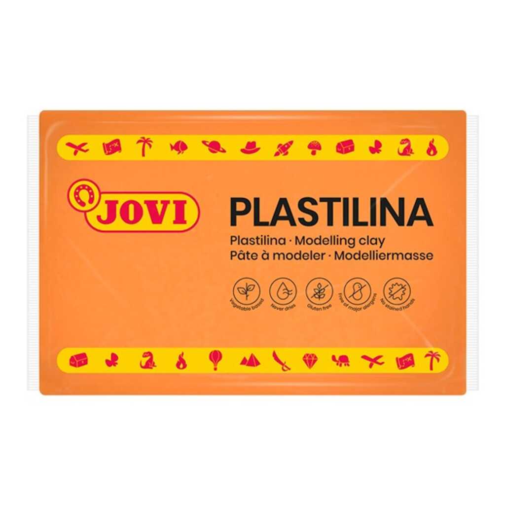 plastilina grande naranja jovi 350gr