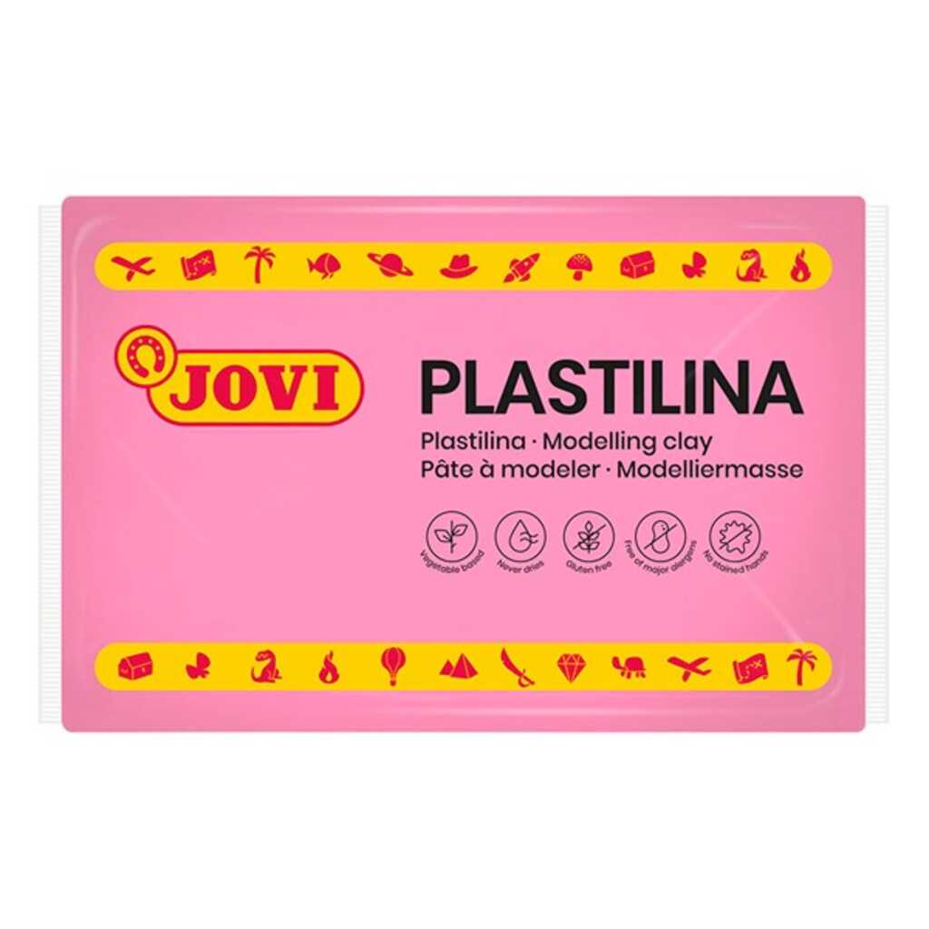 plastilina grande rosa jovi 350gr