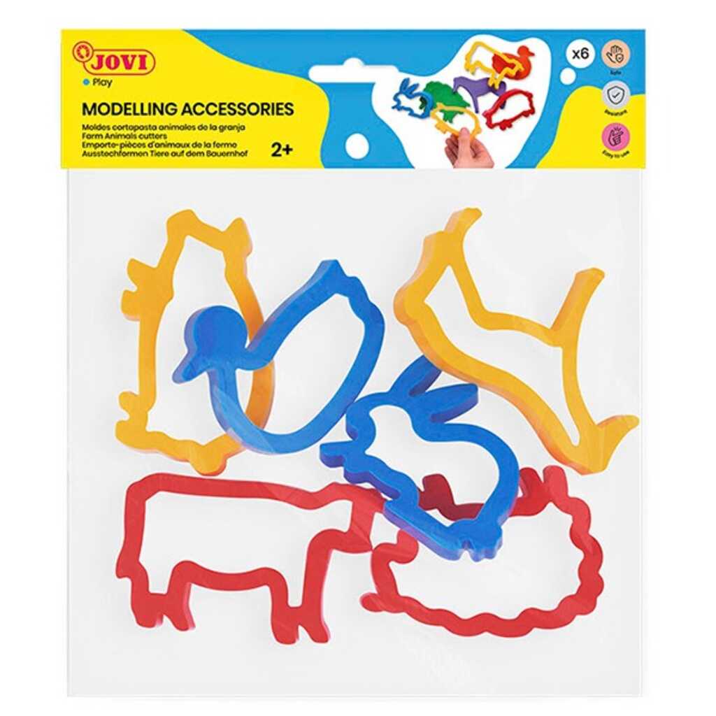 blister 6 motlles animals de granja