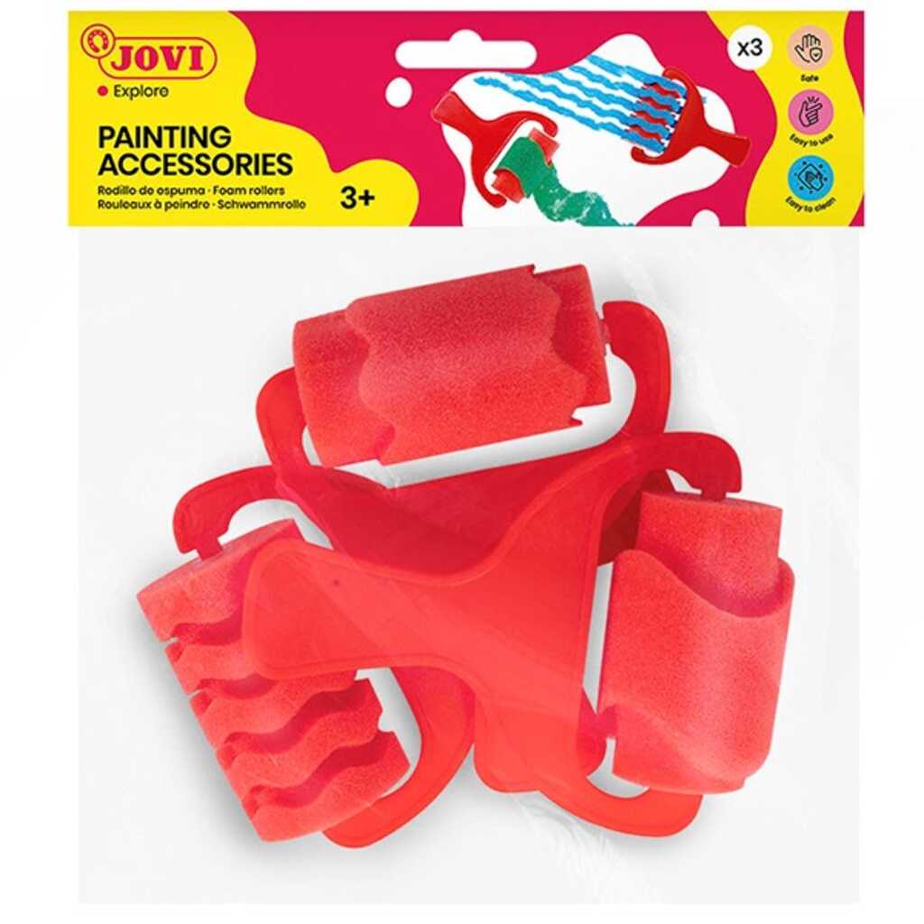 bolsa 3 rodillos 75mm. diferentes rallas