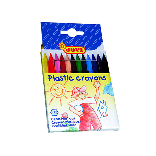 ceras plasticas c/12 colores