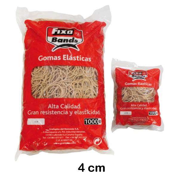 bolsa gomas elast. fixo 1.5mmx4cm 1000gr
