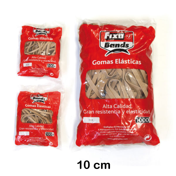 bolsa gomas elast. fixo 4mmx10cm 100gr