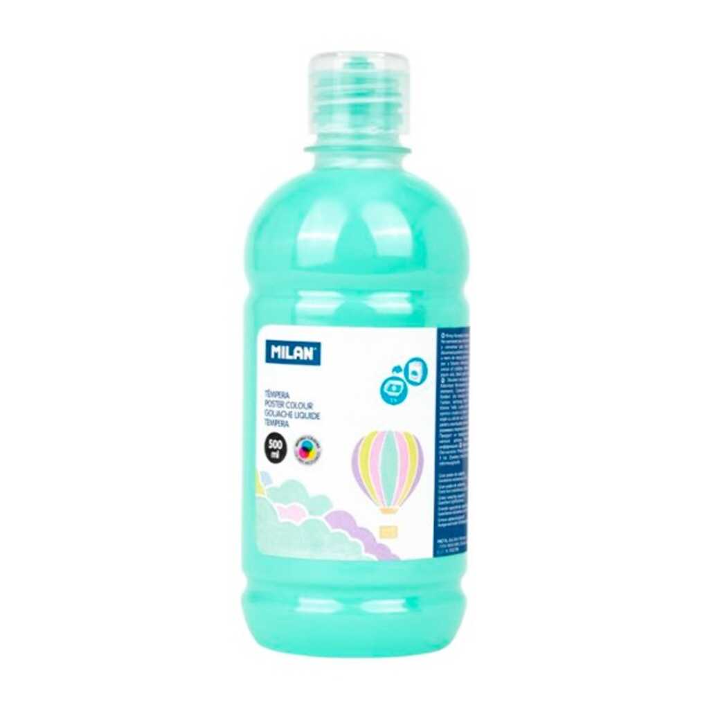 tempera liquida 500ml milan verde pastel