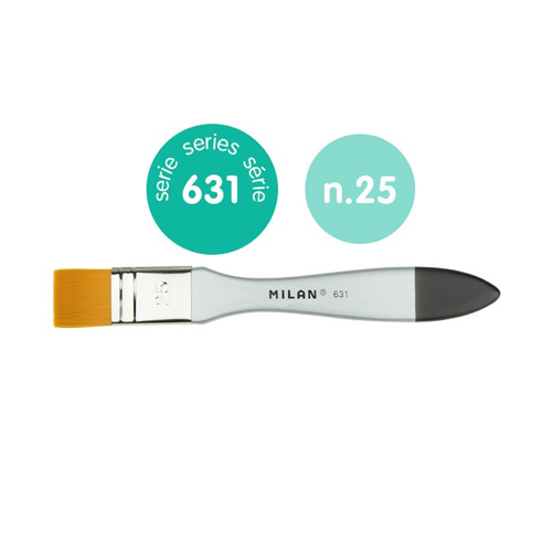 pinzelleta plana sintetica s/631 n§25