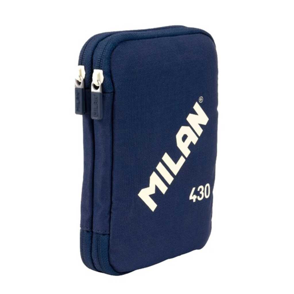 plumier 2 pisos cont. milan 430 azul