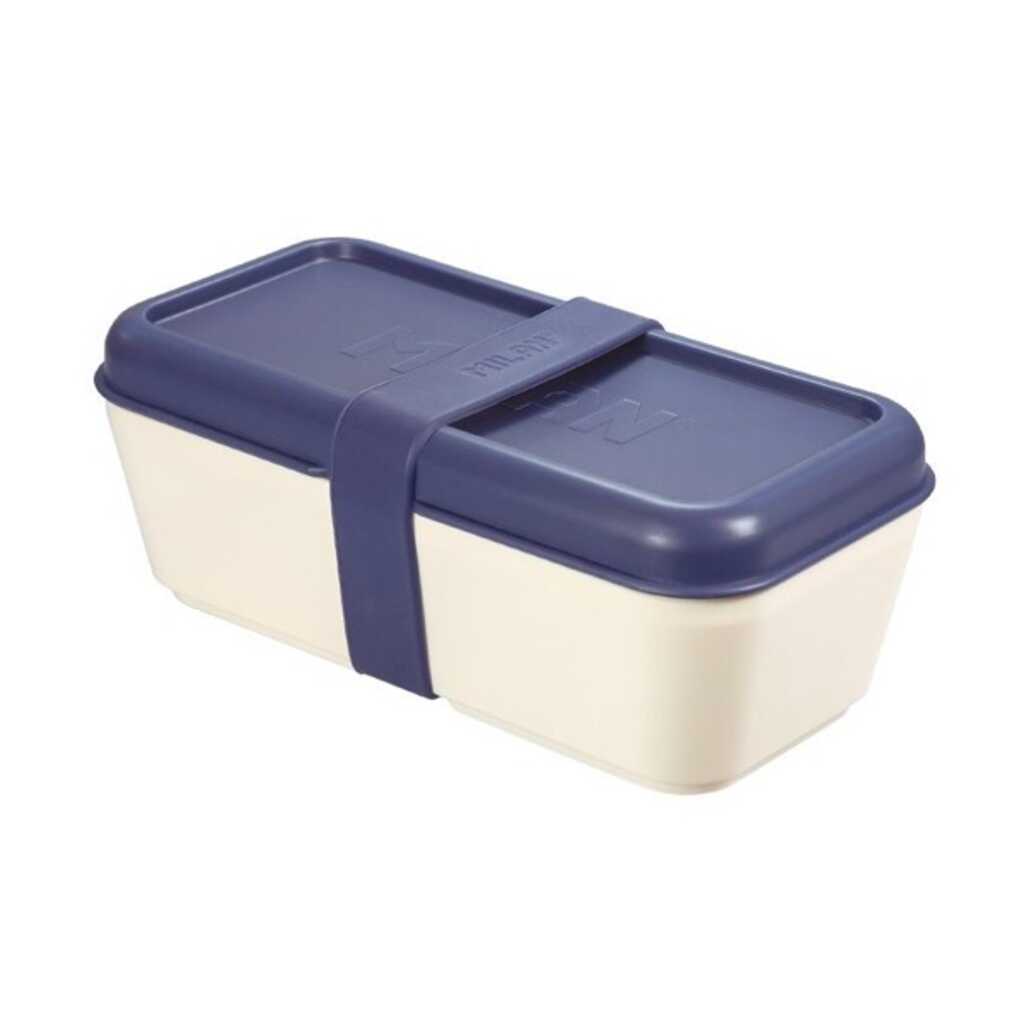 fiambrera lunch box 0.75l tapa azul