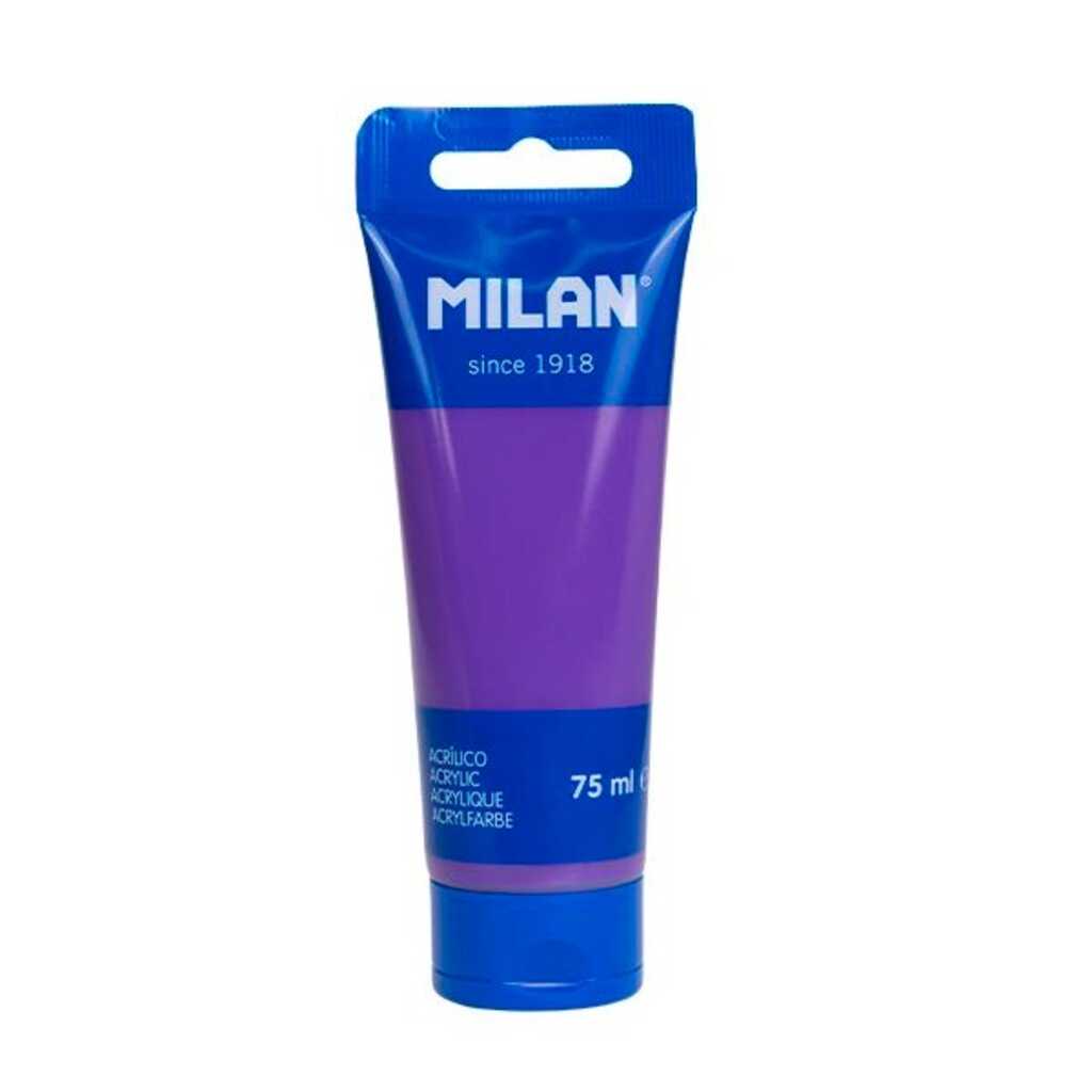 tub 75ml pintura acrilica violeta