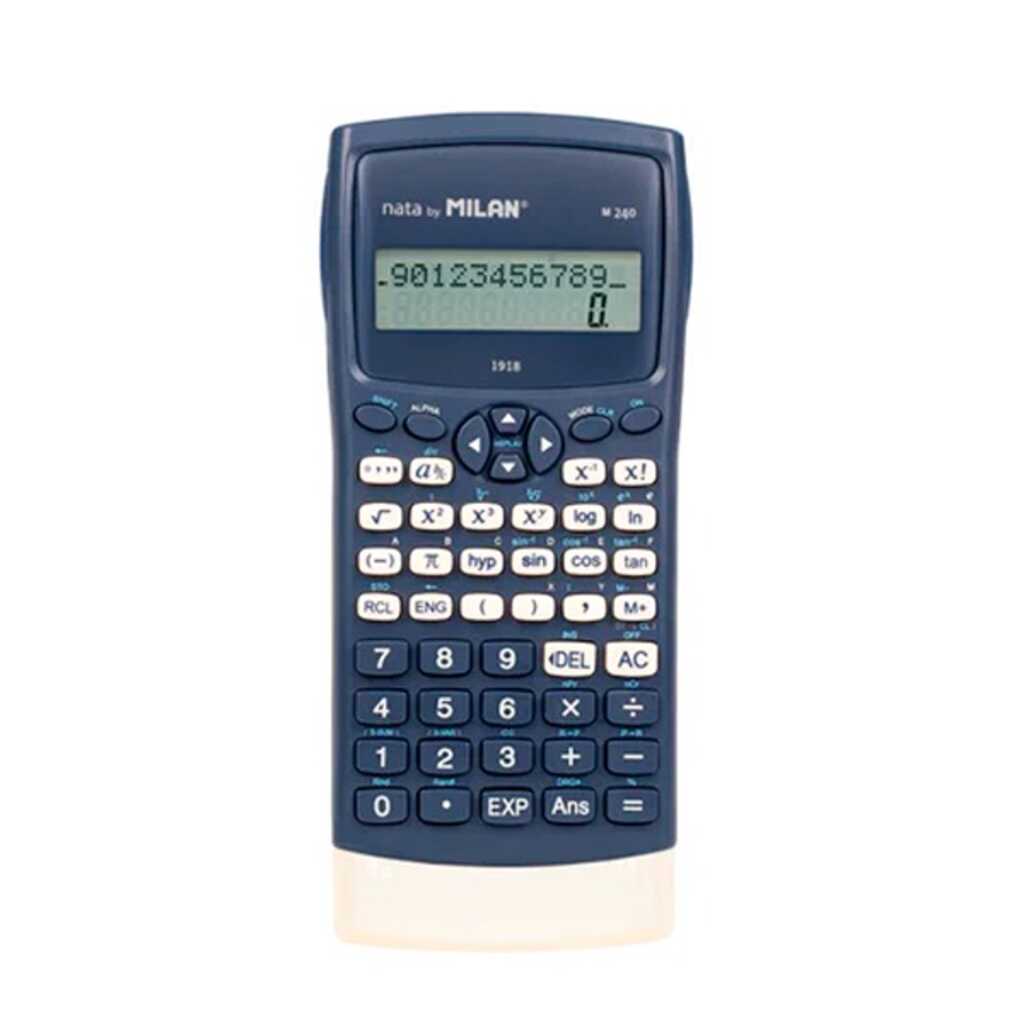 calculadora cientifica milan m240 rs
