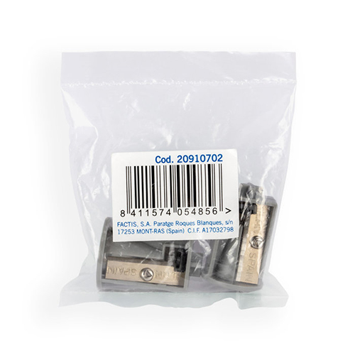 bolsa 2 sacapuntas recambio bwm10278