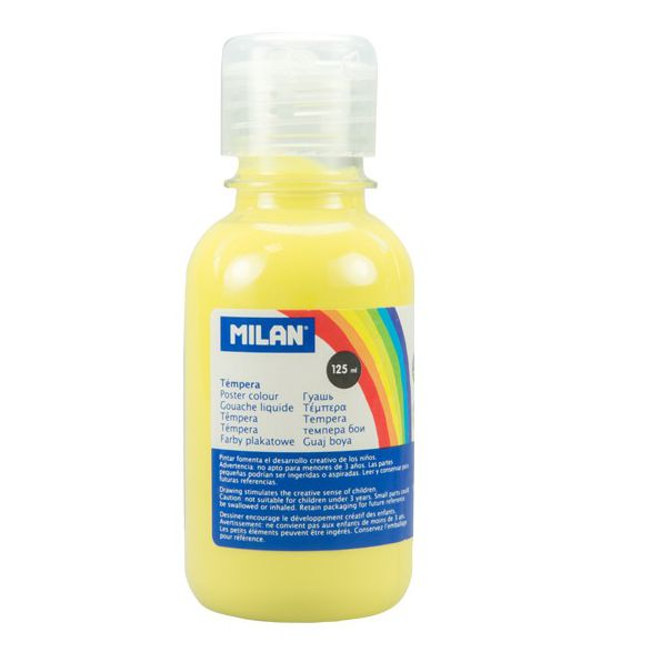 tempera 125ml amarillo limon
