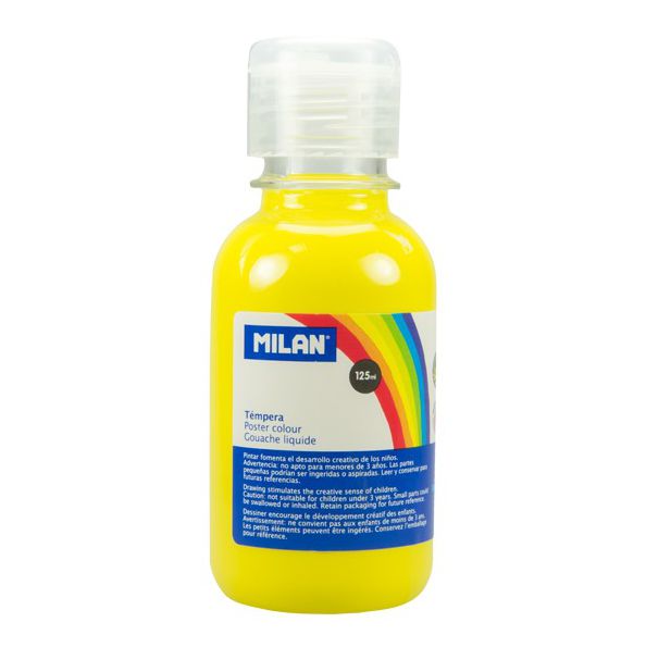 tempera 125ml amarillo