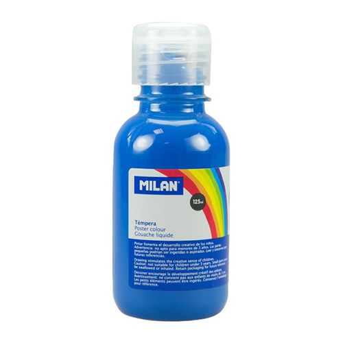 tempera 125ml azul cyan