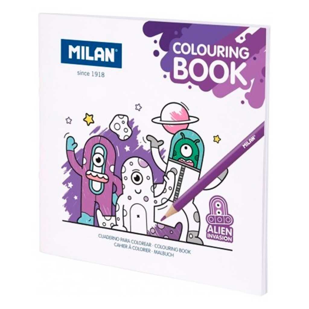 cuaderno para colorealr milan