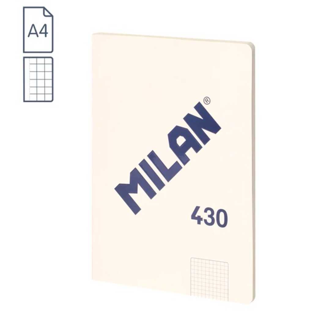 libreta a4 beige 48h cuadricula