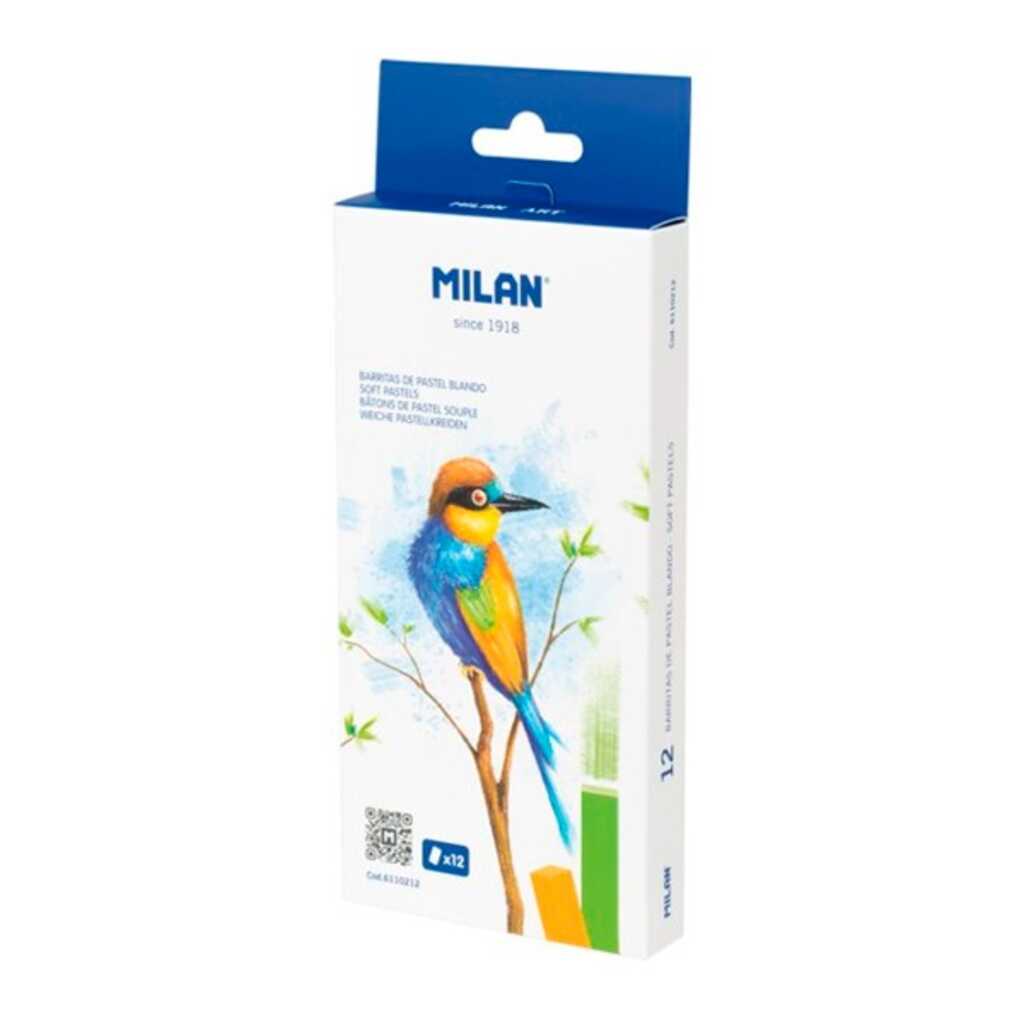 caixa 12 pastels milan